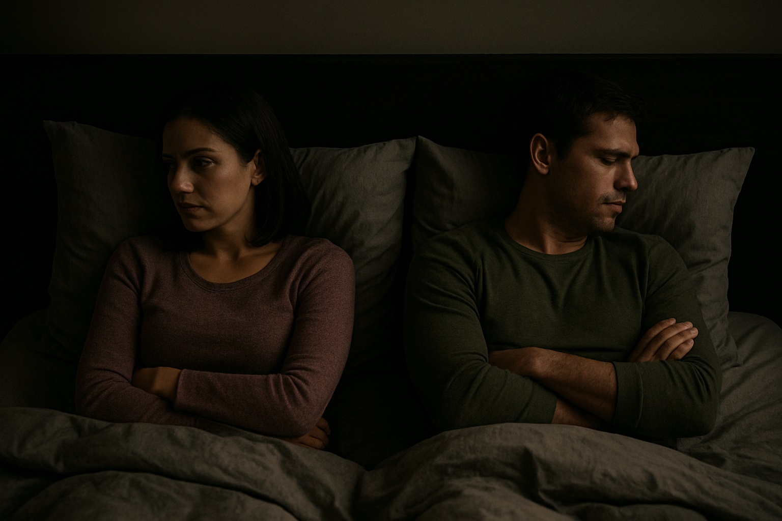The Silent Divorce — Living Together but Miles Apart