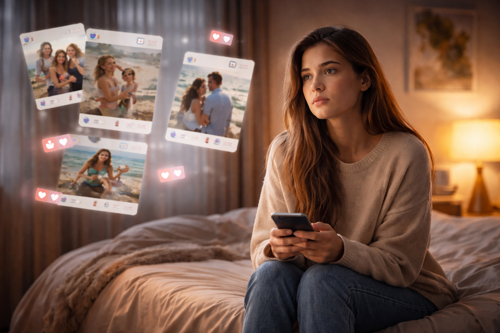 Comparing Your Life to People Online and Feeling Like You Failed