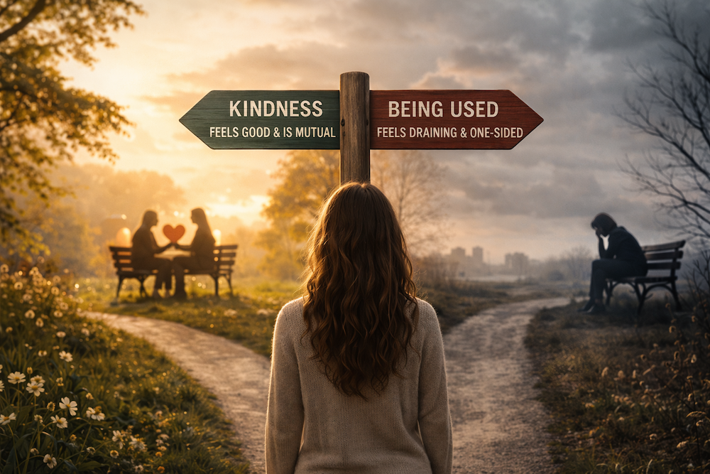 The Difference Between Being Kind and Being Used