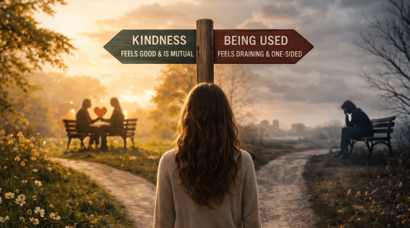 The Difference Between Being Kind and Being Used