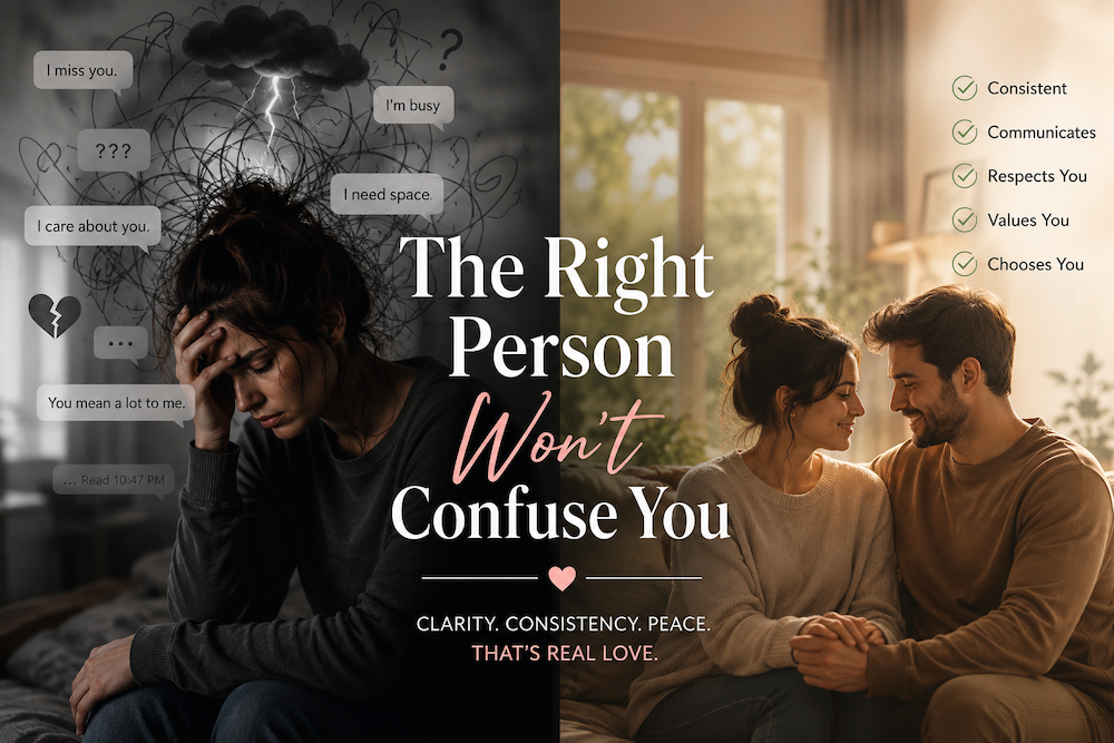 The Right Person Won’t Confuse You