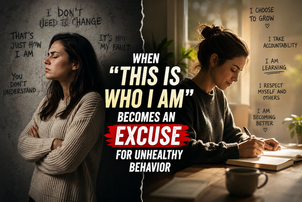 When “This Is Who I Am” Becomes an Excuse for Unhealthy Behavior
