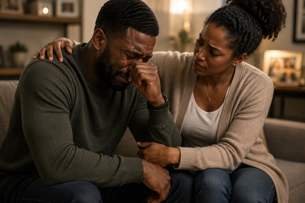Men Were Told Not to Cry—But They Have Feelings Too